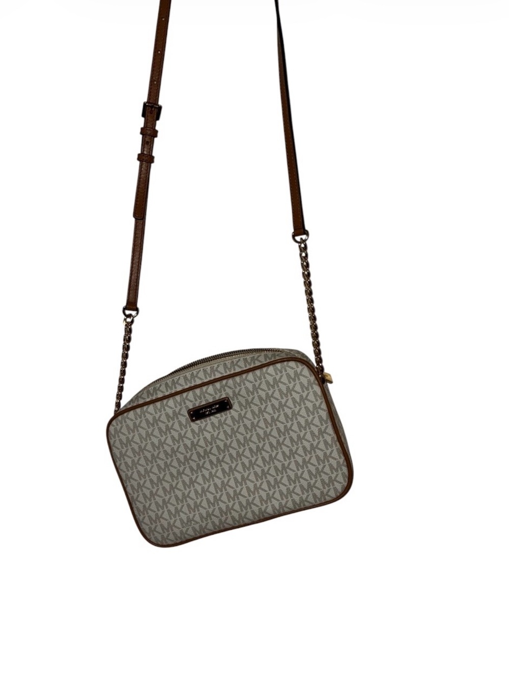 Michael Kors Jet‎ Set Large Printed Logo Crossbody Bag